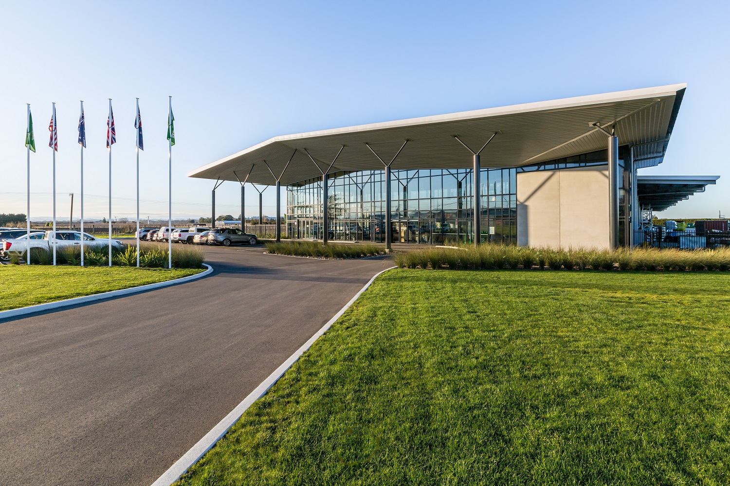 Project showcasing Omega commercial windows and doors